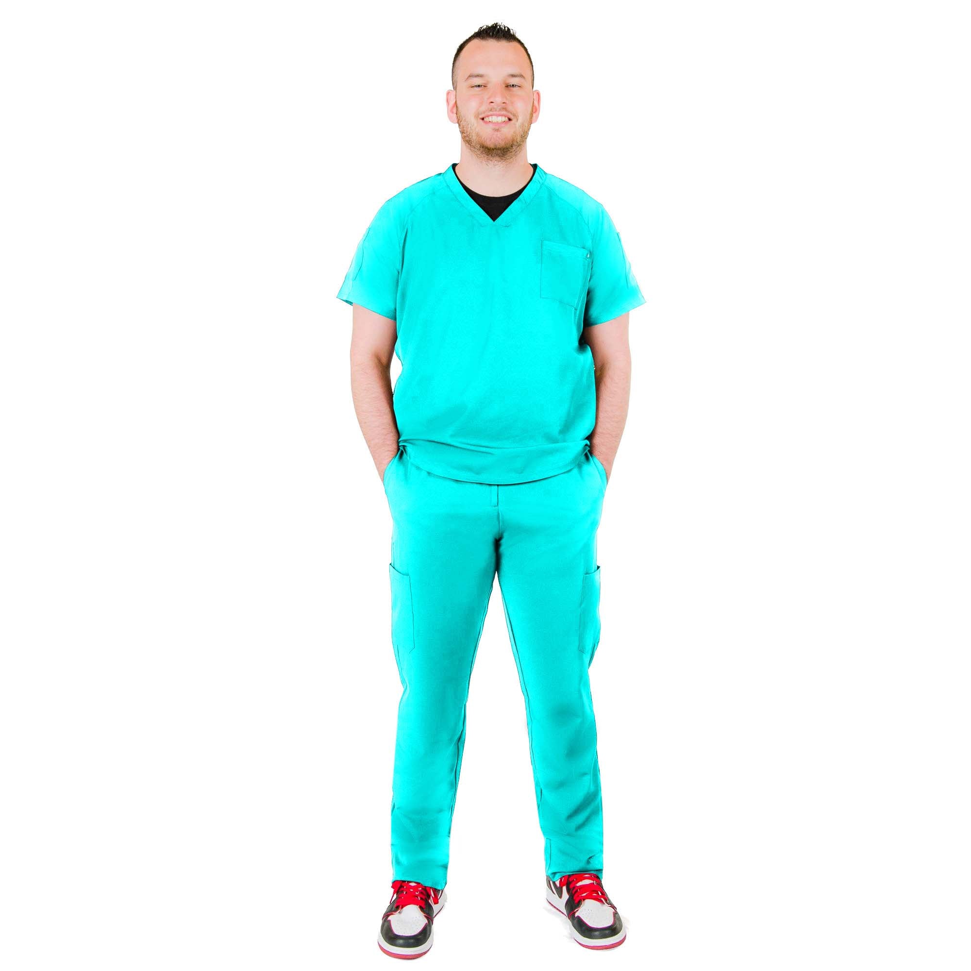 Men's Sunrise Uniforms Basic Classic scrubs set (Standard top