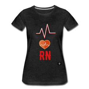 RN Women’s Premium T-Shirt - charcoal gray
