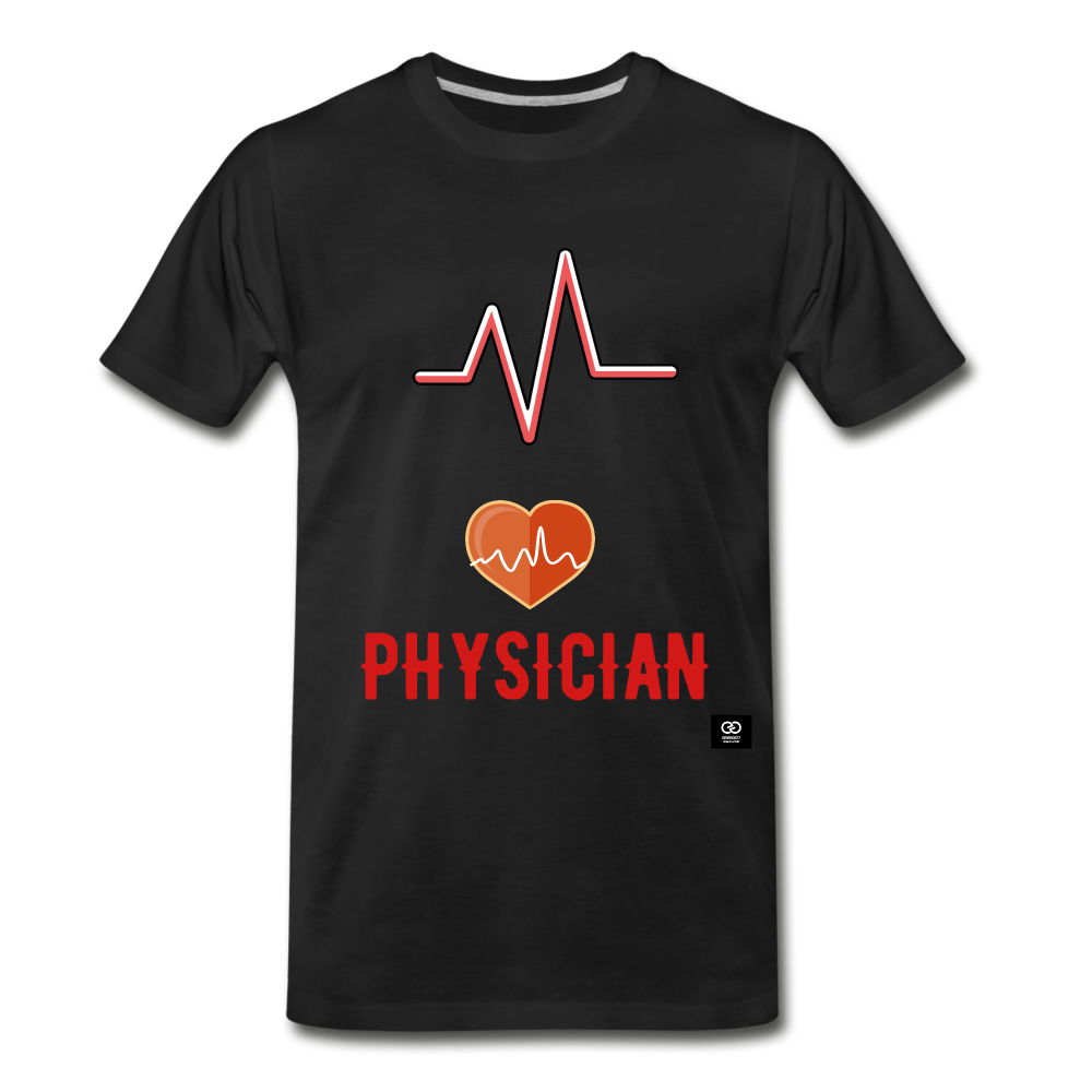 Physician Men's Premium T-Shirt - black