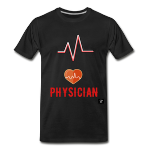 Physician Men's Premium T-Shirt - black