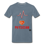 Load image into Gallery viewer, Physician Men&#39;s Premium T-Shirt - steel blue
