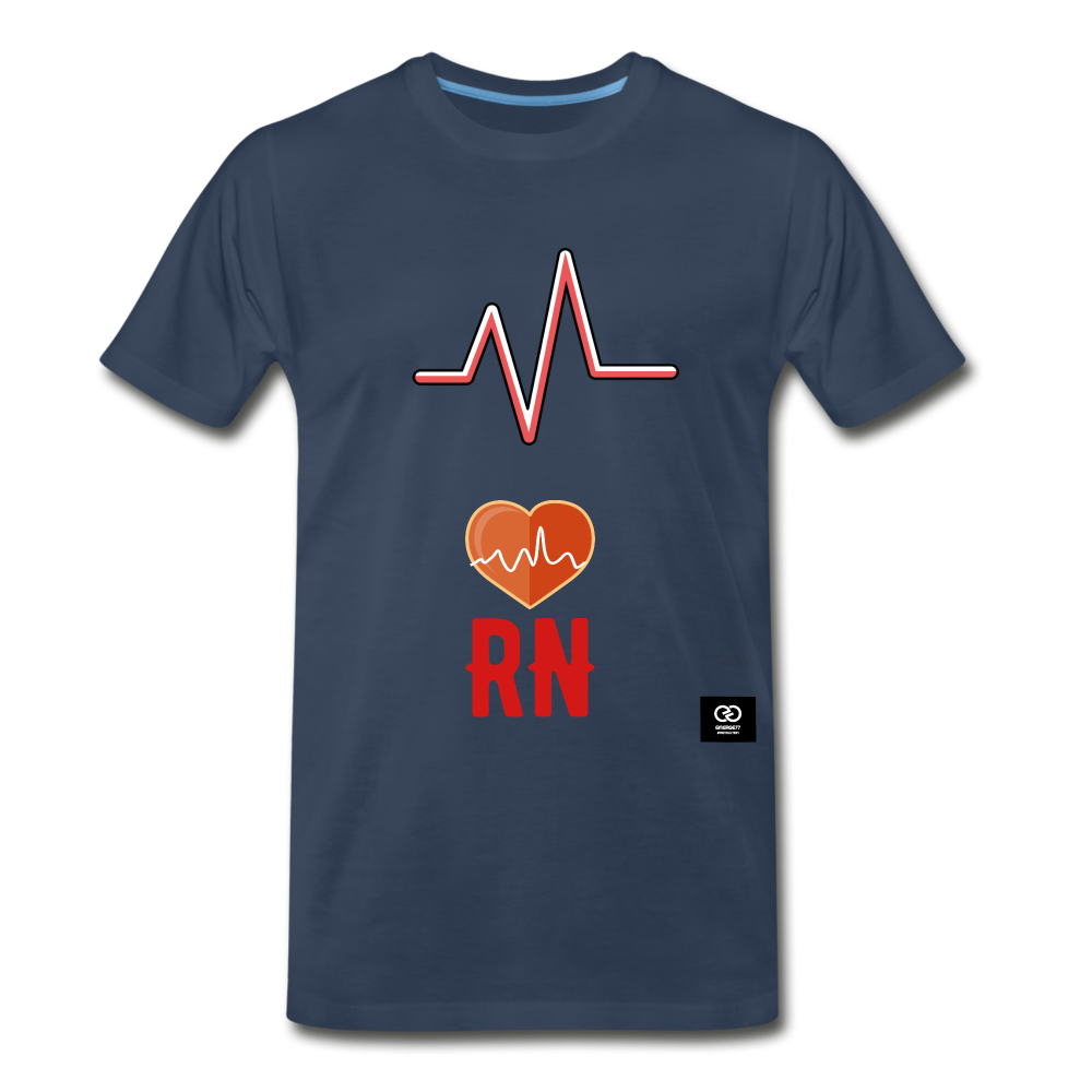 RN Men's Premium T-Shirt - navy