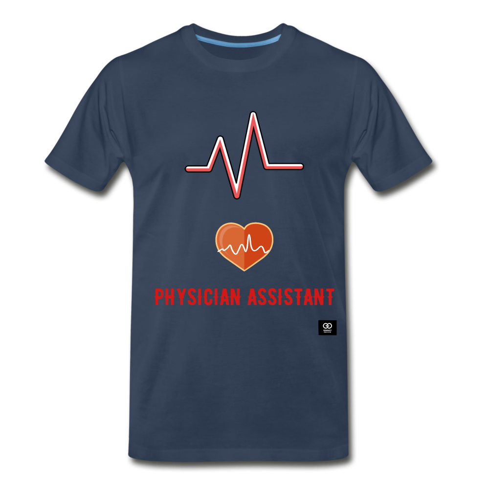 Physician Assistant Men's Premium T-Shirt - navy