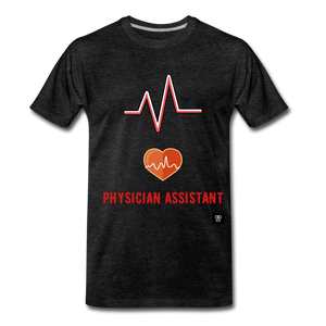 Physician Assistant Men's Premium T-Shirt - charcoal gray