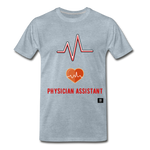 Load image into Gallery viewer, Physician Assistant Men&#39;s Premium T-Shirt - heather ice blue
