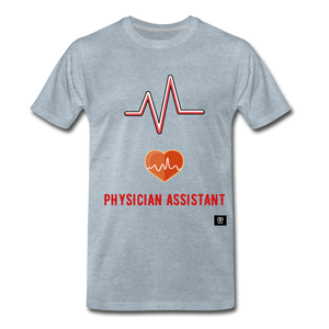 Physician Assistant Men's Premium T-Shirt - heather ice blue
