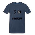 Load image into Gallery viewer, Physician Men&#39;s Premium T-Shirt - navy
