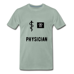 Load image into Gallery viewer, Physician Men&#39;s Premium T-Shirt - steel green
