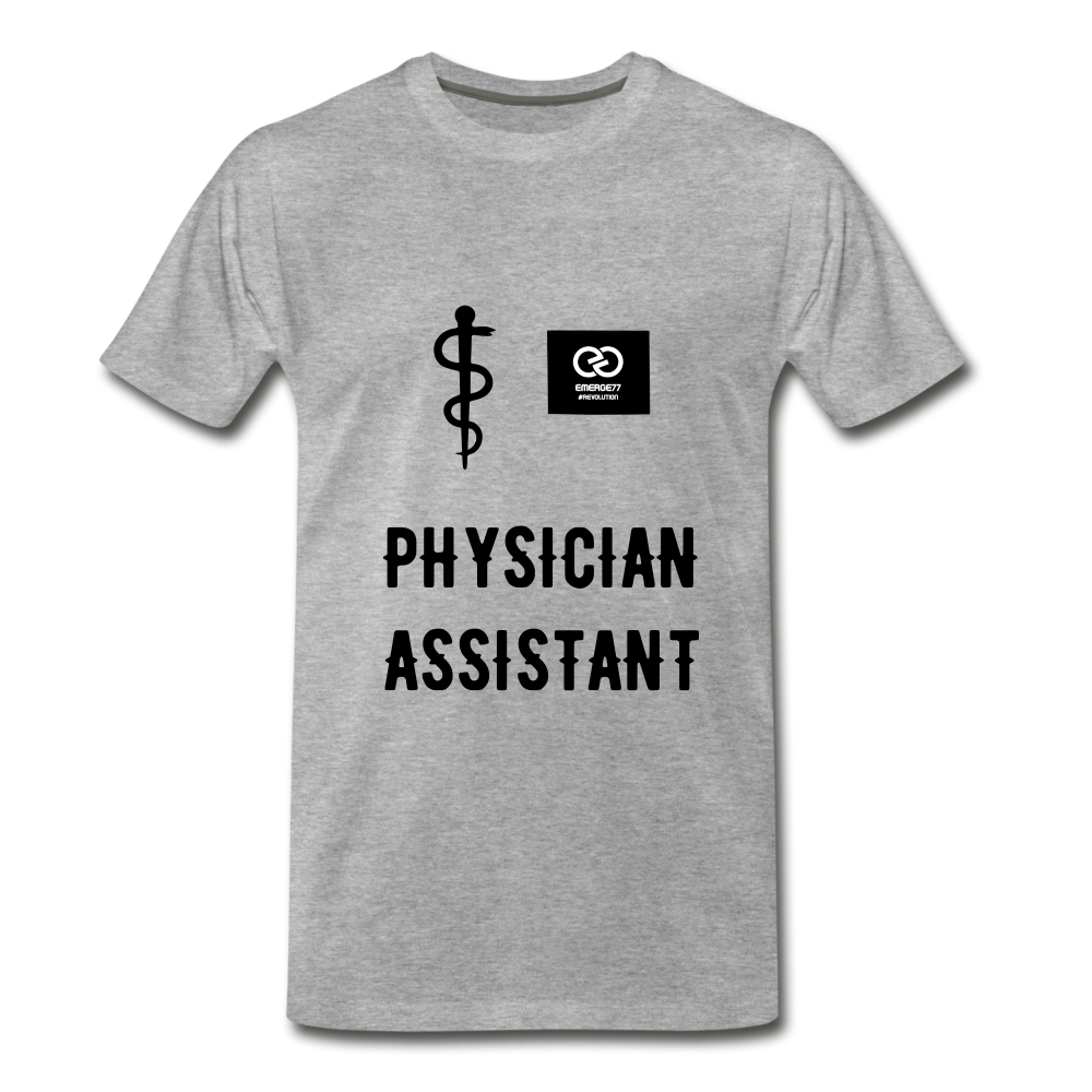 Physician Assistant Men's Premium T-Shirt - heather gray