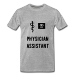 Load image into Gallery viewer, Physician Assistant Men&#39;s Premium T-Shirt - heather gray
