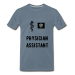 Load image into Gallery viewer, Physician Assistant Men&#39;s Premium T-Shirt - steel blue
