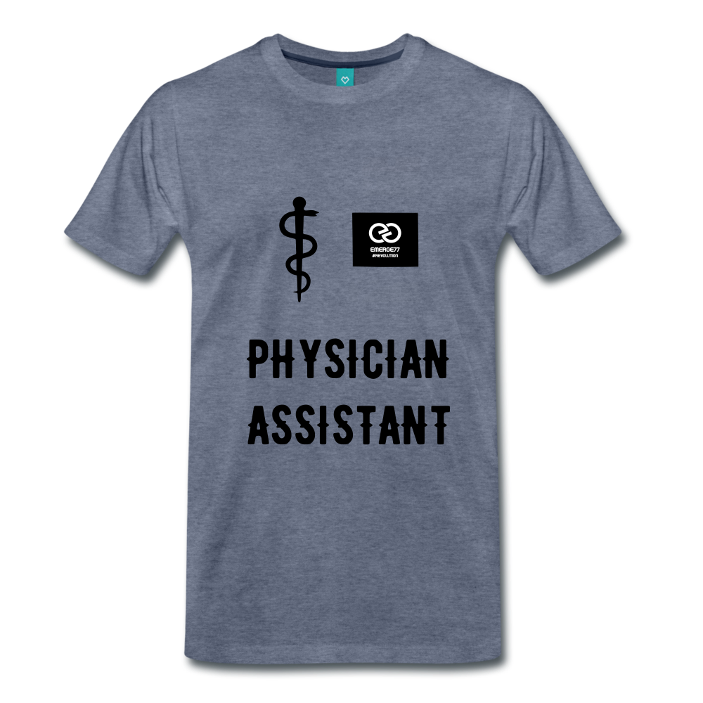 Physician Assistant Men's Premium T-Shirt - heather blue