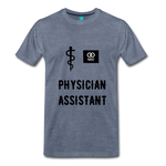 Load image into Gallery viewer, Physician Assistant Men&#39;s Premium T-Shirt - heather blue

