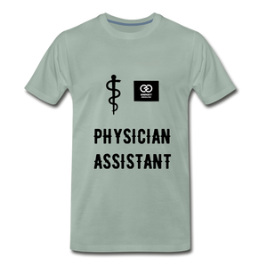 Physician Assistant Men's Premium T-Shirt - steel green