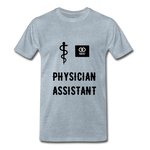 Load image into Gallery viewer, Physician Assistant Men&#39;s Premium T-Shirt - heather ice blue

