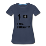 Load image into Gallery viewer, I Am A Pharmacist Women’s Premium T-Shirt - navy
