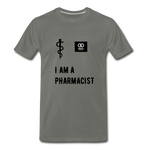 Load image into Gallery viewer, I Am A Pharmacist Men&#39;s Premium T-Shirt - asphalt gray
