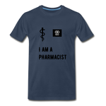 Load image into Gallery viewer, I Am A Pharmacist Men&#39;s Premium T-Shirt - navy
