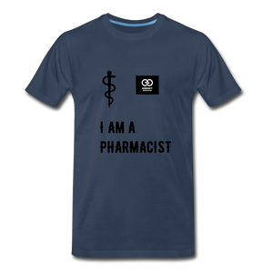 I Am A Pharmacist Men's Premium T-Shirt - navy